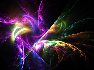 Abstract fractal background
