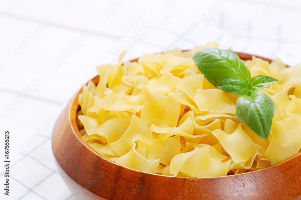 Wall mural quadretti - square shaped pasta