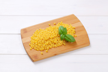 small pasta shells