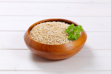 grains of pearl barley