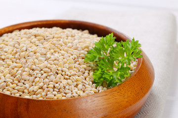 grains of pearl barley
