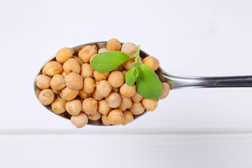 raw chick peas