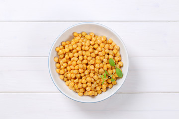cooked chick peas
