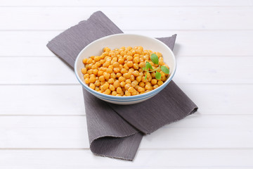 cooked chick peas
