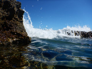 Harmonie zwischen Gischt und Ruhe