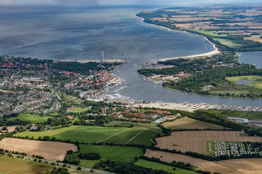 The north of Germany with Luebeck, Timmendorf, Laboe and the coastline of the Baltic Sea
