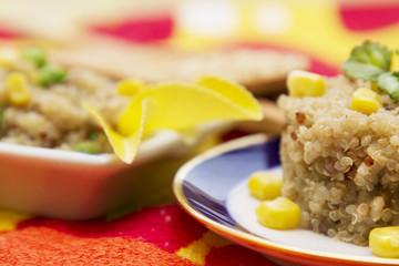 quinoa salad with lemon