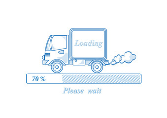 Loading truck