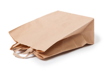 Paper bag with handle