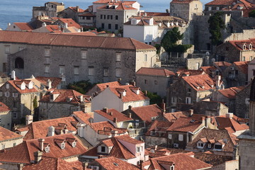 Widok na miasto w Chorwacji