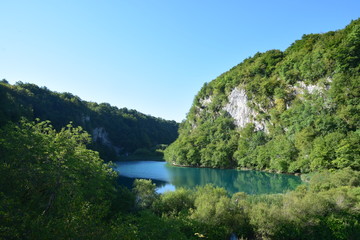 Fototapeta na wymiar Chorwacja - Jeziora Plitwickie