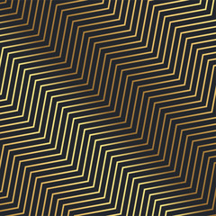 Luxury Gold Geometric Pattern Design