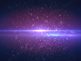 Magic abstract purple lens flare background  (super high resolution)