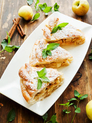 Sweet apple pie