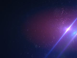 Magic abstract purple lens flare background  (super high resolution)