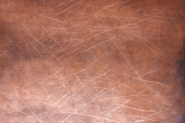 Fototapeta premium Bronze texture, metal plate as background or element for design