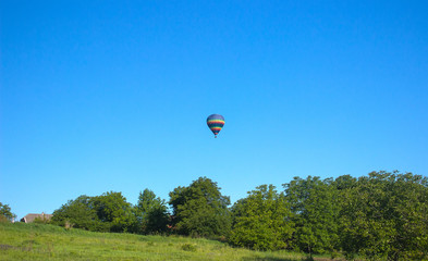 Colorful Balloons flying in Festive Party