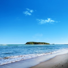 seascape of summer vacation