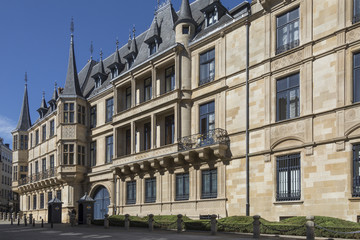 Fototapeta na wymiar Grand Ducal Palace - Luxembourg