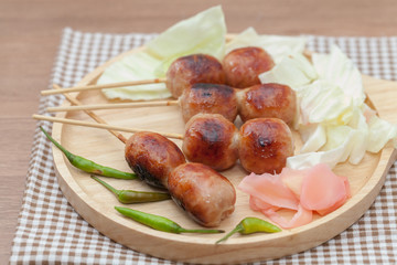  Thai style sausage,Northeastern(esan) Style sausage