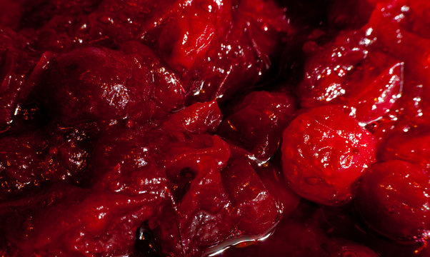 Cranberry jam, or fake gore
