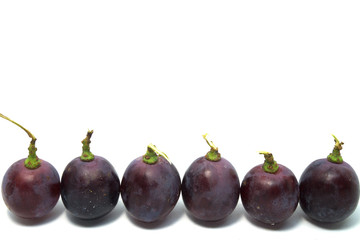 Red grapes
