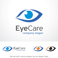 Obraz premium Eye Care Logo Template Design Vector, Emblem, Design Concept, Creative Symbol, Icon