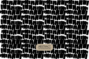 Grunge border. Black and white background. Vector illustration eps 10.