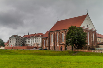 Fototapeta na wymiar St George Church in Kaunas, Lithuania