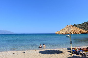 Limnionas Strand in Westsamos 
Ostägäis - Griechenland 
