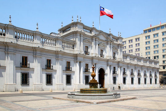 La Moneda Palace, Santiago de Chile, Chile