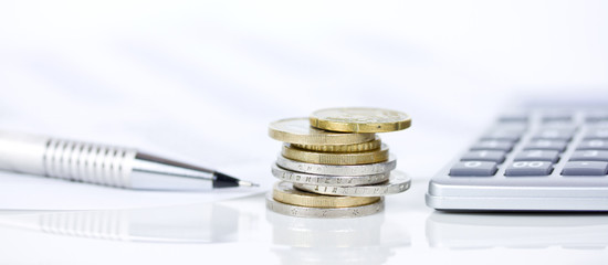 Geld und Taschenrechner