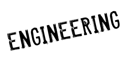 Engineering rubber stamp. Grunge design with dust scratches. Effects can be easily removed for a clean, crisp look. Color is easily changed.