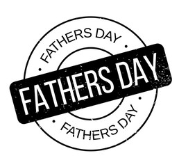 Fathers Day rubber stamp. Grunge design with dust scratches. Effects can be easily removed for a clean, crisp look. Color is easily changed.
