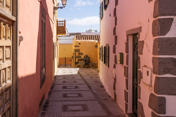 Seitengasse in Agüimes auf Gran Canaria