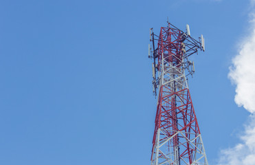 telecommunication tower and antenna