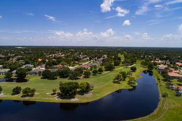 Golf Course In A Golf Community