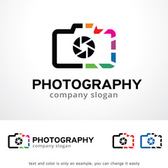 Photography Logo Template Design Vector, Emblem, Design Concept, Creative Symbol, Icon