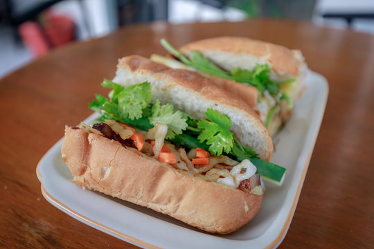 Vietnamese sandwich banh mi