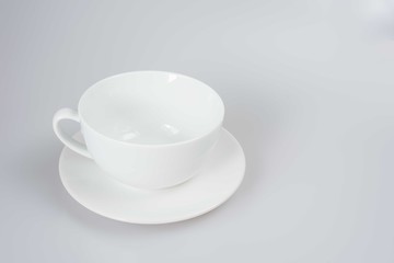 coffee cup on white background