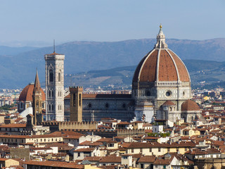 Fototapeta na wymiar Santa Maria del Fiore - The Florence Cathedral