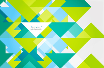 Triangle pattern design background