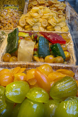Sicilian candied fruits.