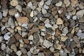 colourful peeble stone background