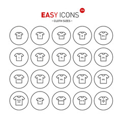 Easy icons 33b Cloth size