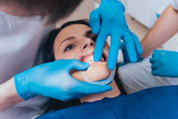 Impression taking and bite registration. Functional diagnostics