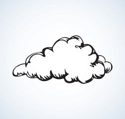 Cloud. Vector illustration