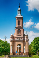 Subotica, Serbia - April 23, 2017: Subotic calvary, Serbia