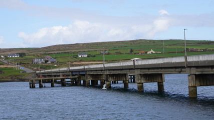 Portmagee, Br&uuml;cke zu Valentina Island, Irland