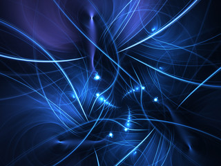 Abstract fractal background